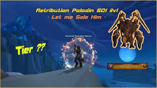 Solo Zekvir Tier   Retri Paladin  601 ilvl  Let me Solo Him  The War Within  WoW [upl. by Marie-Jeanne]