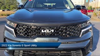 2022 Kia Sorento S Sport Utility Lithia Springs Atlanta Marietta Douglasville Powder Springs [upl. by Halvaard]