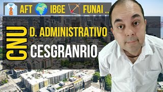 Banca Cesgranrio Questões Direito Administrativo CONCURSO CNU CNU [upl. by Oine]