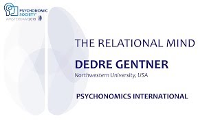 Dedre Gentner Psychonomics International Amsterdam Keynote Address 2018 [upl. by Trumaine]