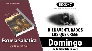 Escuela Sabática  Domingo 10 de noviembre del 2024  Lección Adultos [upl. by Shutz]