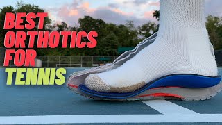 The 5 Best Over The Counter Orthotics For Tennis  Foot Doctor Performance Review [upl. by Auqcinahs]