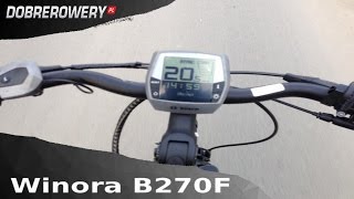 Test roweru elektrycznego Winora B270F [upl. by Kahle]