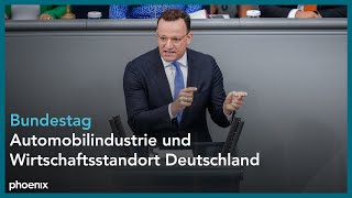 Bundestag Debatte zur Automobilindustrie und dem Wirtschaftsstandort Deutschland [upl. by Noby]