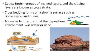 Physical Geology Sedimentary Current Deposition Structure [upl. by Braca]