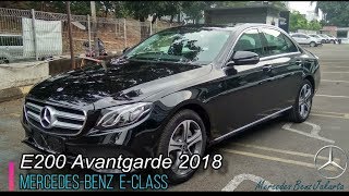 Mercedes Benz E Class  E200 Avantgarde Line 2018 Speck  Exterior  Interior [upl. by Vardon]