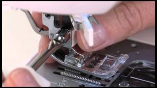 SINGER® Ruffler Attachment Presser Foot Tutorial [upl. by Sidoma]