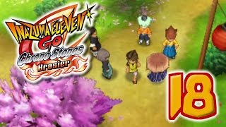 Lets Play Inazuma Eleven Go Chrono Stones Brasier FR 18 Bande du cerf blanc [upl. by Ramled]