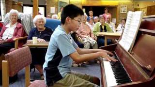 Moonlight Sonata 3rd Movement 10 years old  Michael Ng [upl. by Anchie]