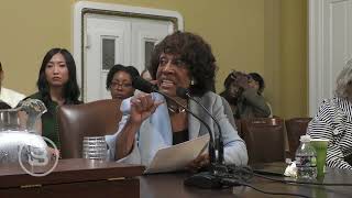 HILARIOUS Clip Shows Maxine Waters Getting LESSON on How Credit Scores Work [upl. by Casimir]