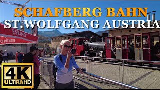 Austria StWolfgang SchafbergBahn 4K Walking Tour 2022 [upl. by Silden]