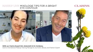 Mixologie tips for a bright eye contour  Clarins [upl. by Llehsem]