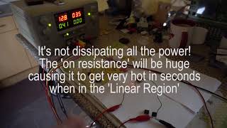 FETs Linear Ohmic amp Active Region basics  odd behaviour FETs from Infineon [upl. by Therese]