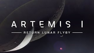 NASA’s Artemis I Mission Return Trip Lunar Flyby [upl. by Husch]