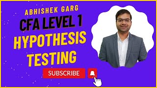 CFA Level 1 2025  QM  Hypothesis Testing  Watch Full Video [upl. by Eymaj873]