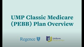 UMP PEBB Medicare plan overview for 2024 [upl. by Aitsirt]