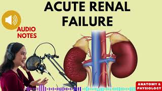 Acute Renal Failure Audio Notes [upl. by Etnasa]