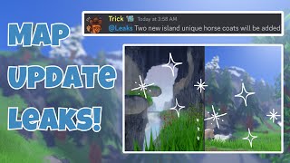 More Map Update LEAKS Updated Mountain Island  More Island Unique Coats  Wild Horse Islands [upl. by Ise765]