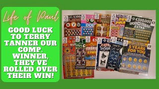 Terry Tanner has asked me to rollover their competition win and try again with more scratch cards [upl. by Decrem]