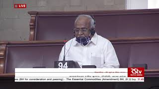 Kanakamedala Ravindra Kumars Remarks  The Essential Commodities Amendment Bill 2020 [upl. by Lyle]