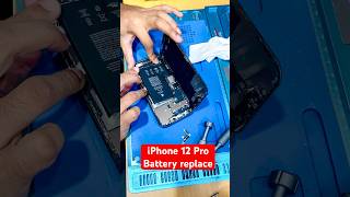 Shorts How To Replace iPhone 12 Pro Battery shorts changing 🔋 [upl. by Trudey]