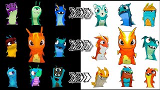 ALL SLUGS EVOLUTION NORMAL TO MEGAMORPHS💯🔥  Slugterra Slug It Out 2 [upl. by Rorie]