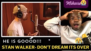 STAN WALKER DONT DREAM ITS OVER  FIRST TIME HEARING VOCAL COACH REACTION [upl. by Ahsiniuq41]