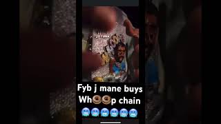 Fyb Jmane buys Whoop chain After signing a record deal with lil durk OTF [upl. by Rohpotsirhc]