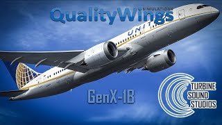 TSS Boeing 787 GenX Pilot Edition with QW787  Preview [upl. by Hullda108]