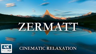 Zermatt in 4K Peaceful Journey Through Switzerland’s Alpine Village [upl. by Danny]