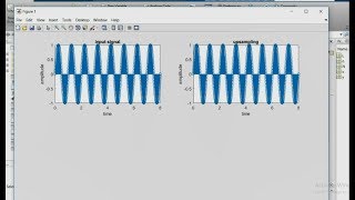 Upsampling and Plotting a Signal in Matlab [upl. by Elleniad950]