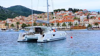 Catamaran Astrea 42 quotOcean Runnerquot  Walkthrough  Ultra Sailing Croatia [upl. by Zoila]