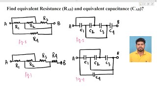 Analog Circuit Design interview find equivalent resistance and capacitance across AB [upl. by Erual]