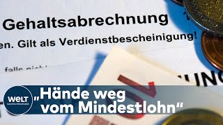 CORONAKRISE Knallharte Kritik an MindestlohnVorstoß  AKK pfeift Parteifreunde zurück [upl. by Valentine500]