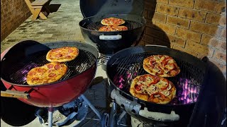 Weber Kettle Pizzas [upl. by Becket]