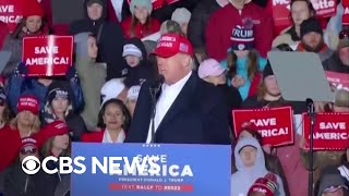 Trump slams Bidens response to Ukraine and Russia during South Carolina rally [upl. by Teddman]