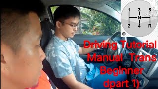 Driving Tutorial Manual transBeginnersPart 1 [upl. by Coray]