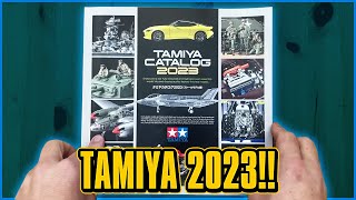 Discover Whats Inside the Tamiya Range 2023 Catalog [upl. by Painter700]