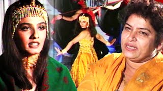 Shooting Of Vijeta Movie Song 1996  Raveena Tandon Saroj Khan  Flashback Video [upl. by Rusel252]