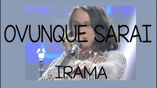 Irama  Ovunque Sarai Sanremo 2022TestoLyricstesto indescrizione [upl. by Redmer]