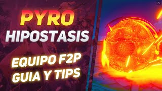 Como derrotar al Hipostasis Pyro con personajes gratuitos  Genshin Impact [upl. by Yanrahs]