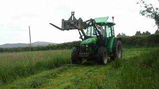 Deutz agroplus 70 vicon mower [upl. by Topliffe980]