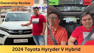 2024 Toyota Hyryder Hybrid Ownership ReviewPros and ConsRejected Scorpio N amp Virtus GT automobile [upl. by Carina]