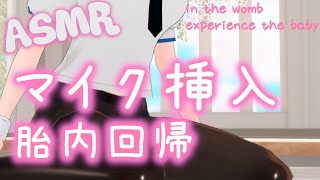 【ASMRテスト配信】胎内回帰ASMR  in the womb experience the baby [upl. by Hsizan104]