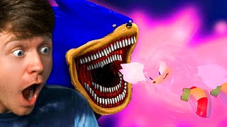 Reacting to SHIN SONIC vs SUPER KNUCKLES Fight [upl. by O'Donnell]