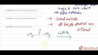 Which of the following reaction will lead to enantiomeric molecules [upl. by Sakul]