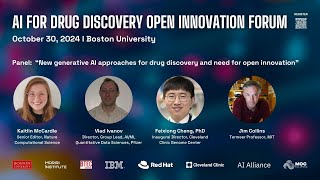 Panel quotNew Generative AI Approaches for Drug Discovery and Need for Open Innovation [upl. by Lapo642]