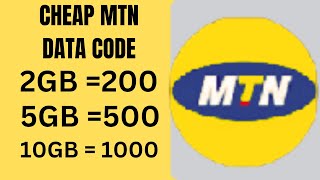 MTN Data cheat code 2024  Buy 2gb for N200 [upl. by Suirtimed227]