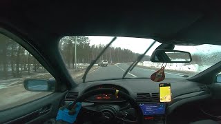 BMW E46 330D M57  Straight Pipe ASMR  A bit more RPMs  GoPro POV [upl. by Heim138]