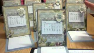 Easel Card Calendars [upl. by Marlea]